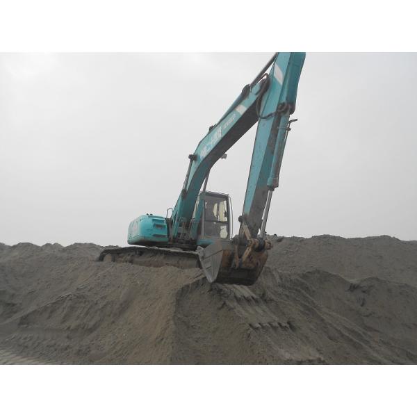 Original Turbo Used Kobelco Excavator SK200 - 6 Earth Moving With Hammer