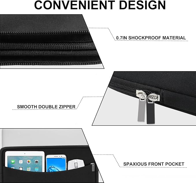Computer Laptop Carrying Sleeve Bag Briefcase Business Slim Lightweight Shockproof Protective Simple Carrying Computer Bag Wholesale OEM/ODM/Private