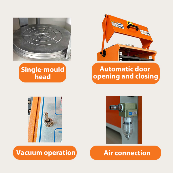 Semi-automatic Centrifugal Casting Machine for Small Medals for Kindergarten Elementary School