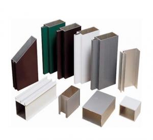 Buy cheap Satin Anodized Aluminum Extrusion Profile , Construction aluminum extruded shapes product