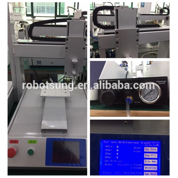 Fast Sale Wood Cased Electrically Driven Epoxy Glue Dispensing Machine for Sticker for Chemical Applications Core Engine