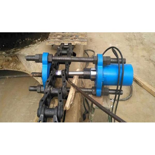 100T Manual Portable Track Pin Press for Track Chains Links 100 Ton 3 Months Provided