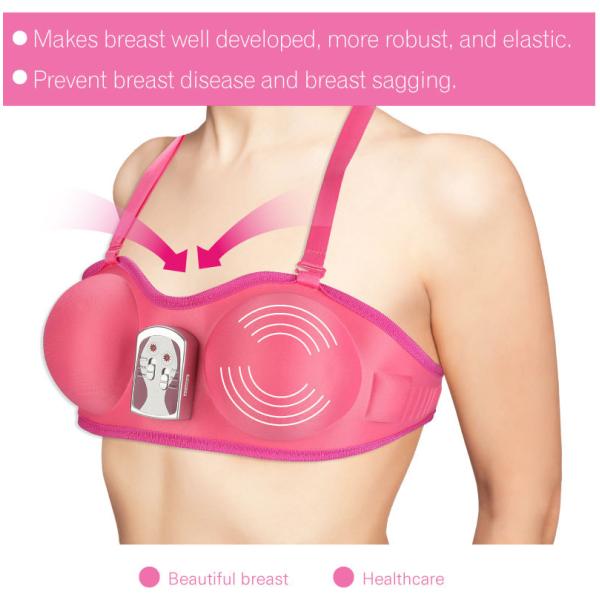 Micro-computerlized system.Rechargeable vibrating breast Massager.big breast medicine.Hot Sale Breast Enhancer.