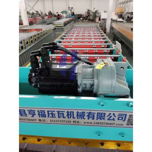 Automatic 16 Row Molding PLC Control Roll Forming Machine with 40m/Min Forming Speed for Corrugated Metal Roofing Sheets