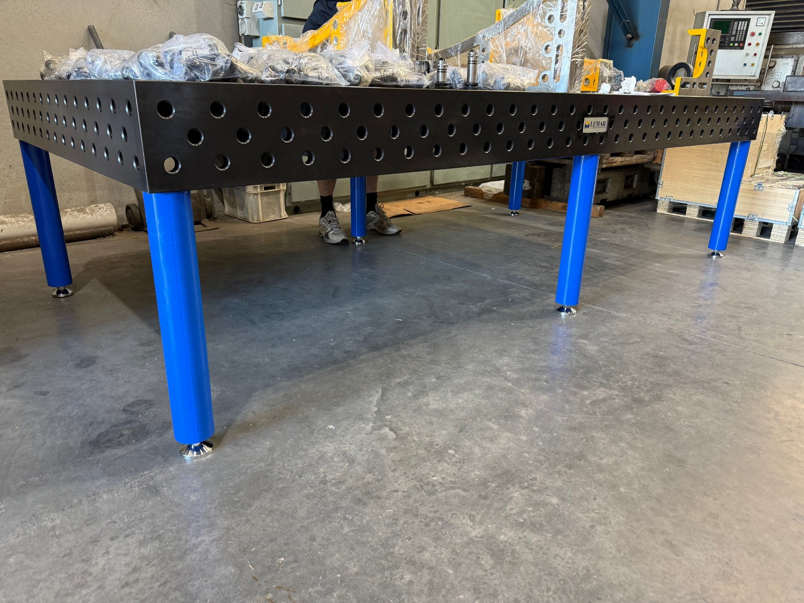 Custom Dimension D28 3D Welding Table for Vehicle Frame Welding Works