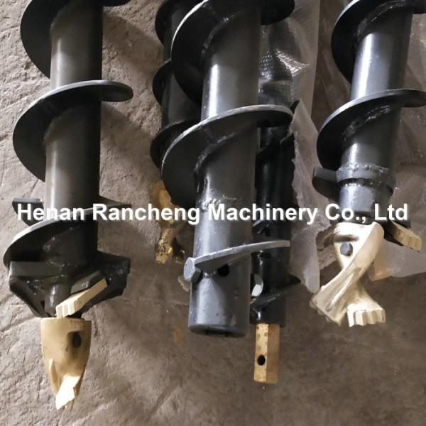 100mm - 600mm Drilling Rig Tools Auger Rod / Spiral Rod For Drilling Machinery