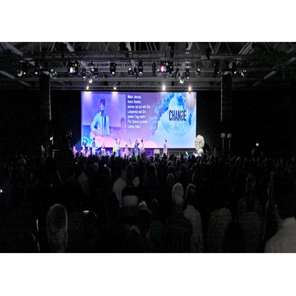 Front Access SMD LED Video Panel , Full Color RGB P5.95 LED Advertising Display Screen