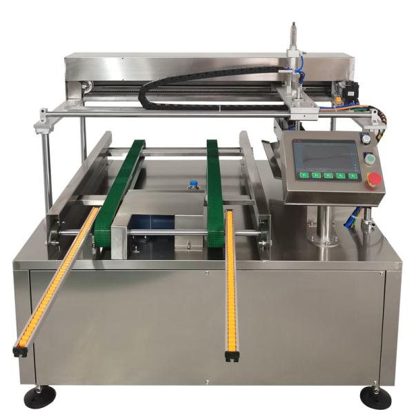 Stainless Steel Accessory Machine 5-8 Tray Automatic Egg Brushing Machine