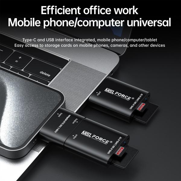UHS-II SD TF Card Reader Multi Functional USB OTG Card Reader