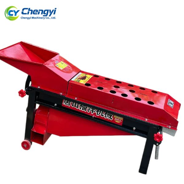 Compact Corn Peeling Machine Iron / Maize Dehuller For Small Business 1 Person