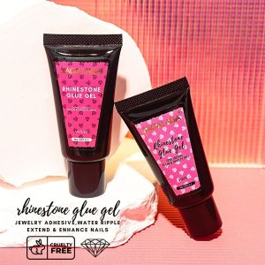 Buy cheap Non-Toxic UV Gel Professional Rhinestone Gel Polish Adhesive 30ml High Glossy Diamond No Wipe Uv/Led Gel Polish product