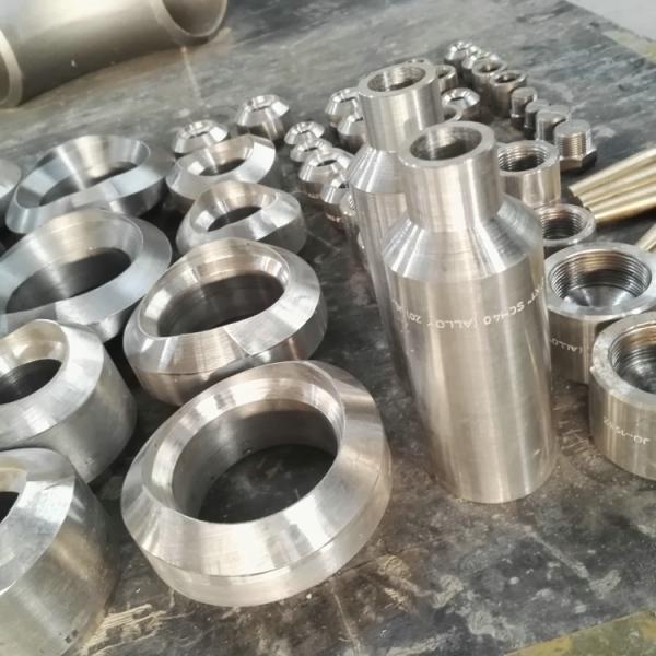 6000lb Equal Tee Pipe Fitting Asme B16.11 Wp22 Wp91 Alloy Material