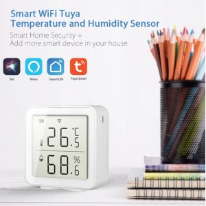 Buy cheap Tuya Wifi Temperature&amp;Humidity Sensor Work With Alexa Indoor Hygrometer Thermometer lcd Display Intelligent Linkage For product