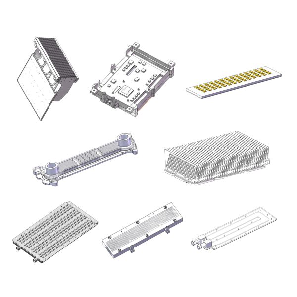 Fully Liquid-Cooled Charging Stack Liquid Cooling System With 6.5KW Heat Source Power