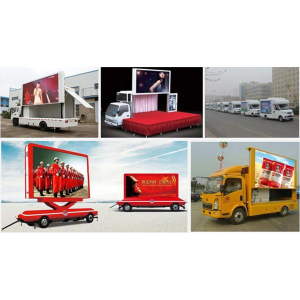 Chengli 16FT 18F 3 Sided LED Screen Advertising Van Customized Mobile LED Display Box