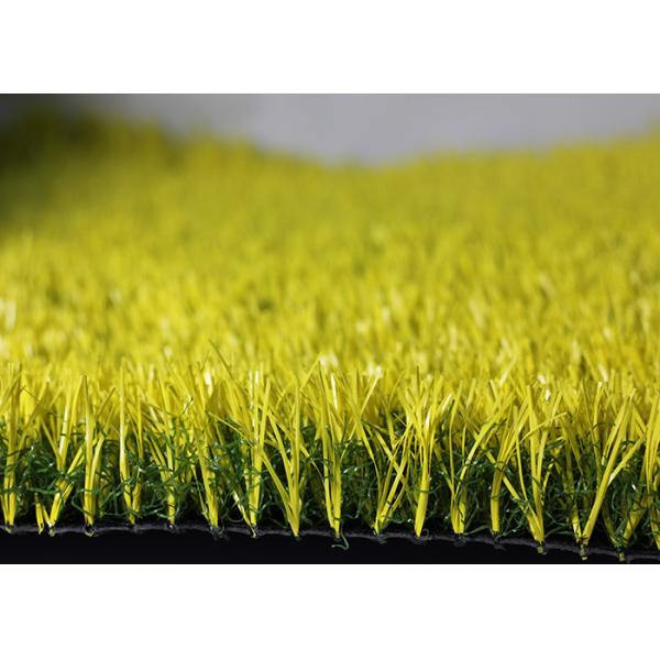 Playground Coloured Artificial Turf Fake Grass Mats With SBR Latex Coating