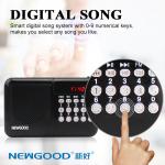 SD card plug in NEWGOOD digital radio music player speaker