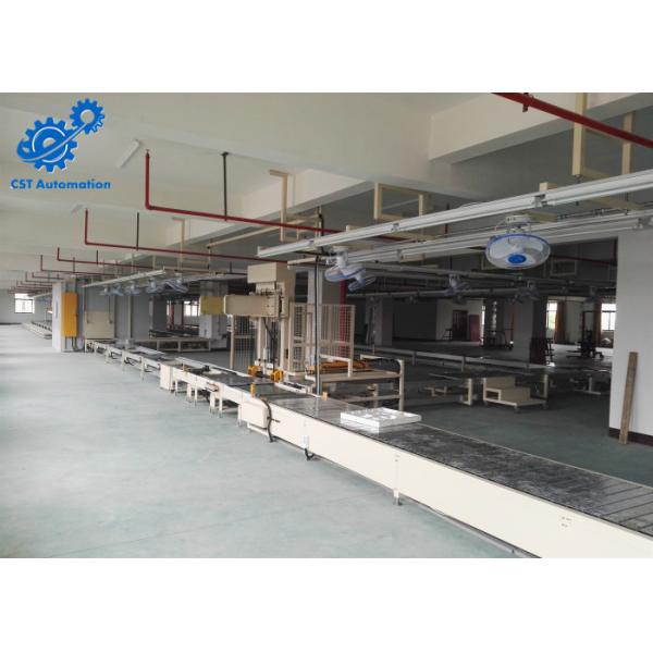 House Appliance Refrigerator Assembly Line Adjustable Speed High Degree Automation