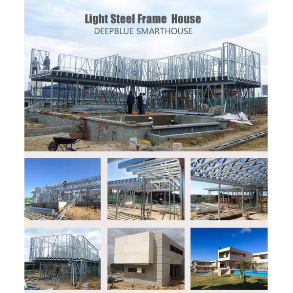 AS4600 Prefabricated 2 Bedroom Luxury Villa Home Kit With Light Steel Frame