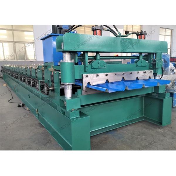 Hydraulic 5.5kw Corrugated Iron Making Machine 50HZ Glazed Tile Forming Equipment
