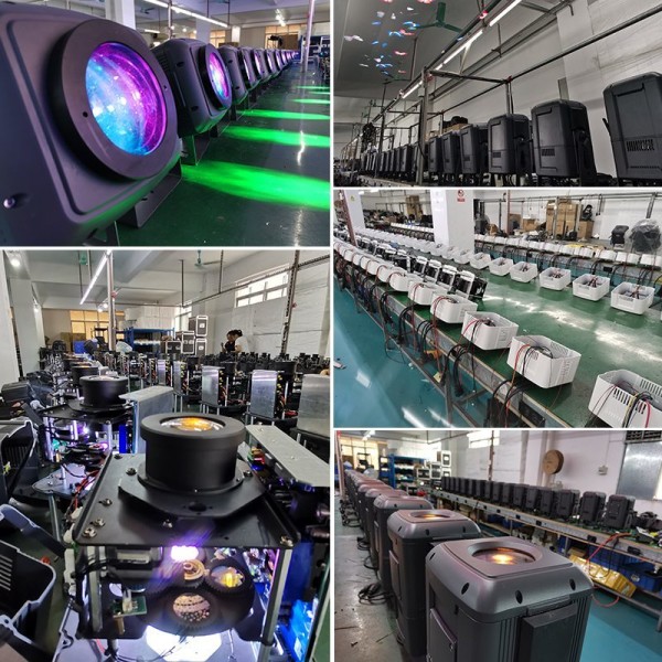 200W Outdoor Zoom LED Gobo Projector Ripple Floating Dynamic Effect Light