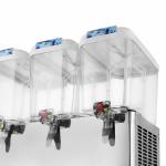 Triple Tank Commercial Automatic Beverage Dispenser Fruit Juice Dispensers 18
