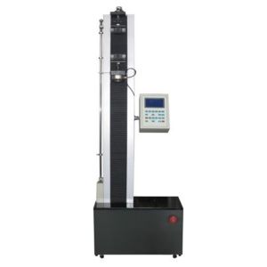 Plastic material tensile testing machine