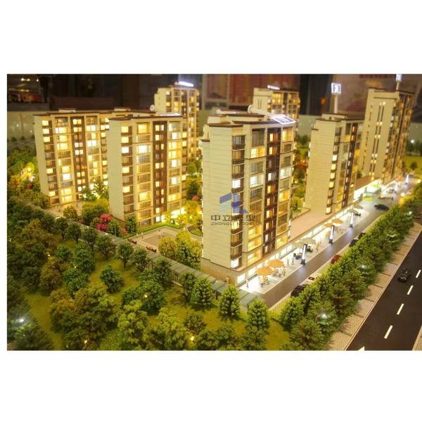 Accurate Real Estate Residential 1:100 Scale Model For Architecture