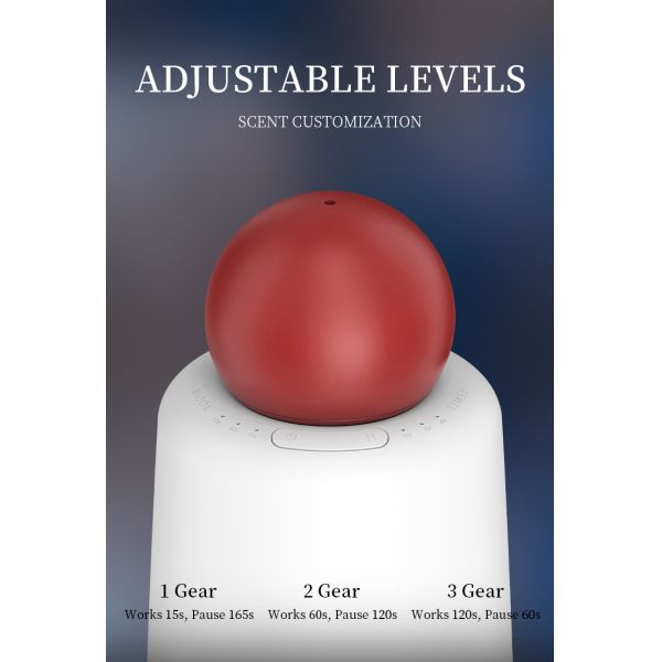USB Charging Waterless Diffusion Portable Car Aroma Diffuser Essential Oil Diffuser for Air Purification