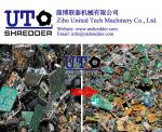hot sale full automatic E scrap hard drives shredder/ 2 shaft intelligent low
