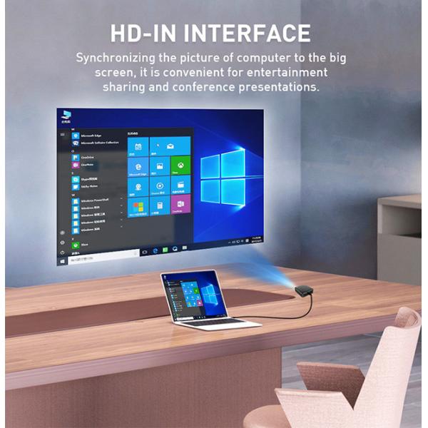 65 Lumens 4K Smart Home Theater DLP Projector 188g Multi Angel Keystone Correction