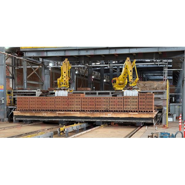 Automatic Brick Palletizing Robot with 800kg Robot Unloading Capacity and One-Touch Brick Type Switching for Efficient Brick Stacking