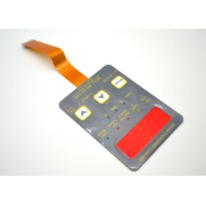 Buy cheap Professional FPC Membrane Keyboard Switch With LED Display On Surface product