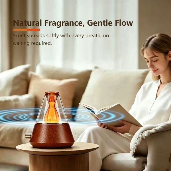 Eco Friendly Cold-air Diffusion Aroma Diffuser with Customizable Design for Office and Home Aromatherapy