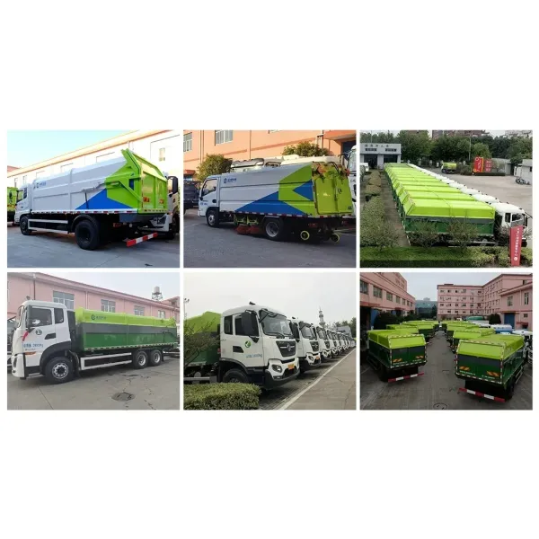 High-Capacity Environmental Sweeper Truck for Road Debris Collection and Dust Control Management 2