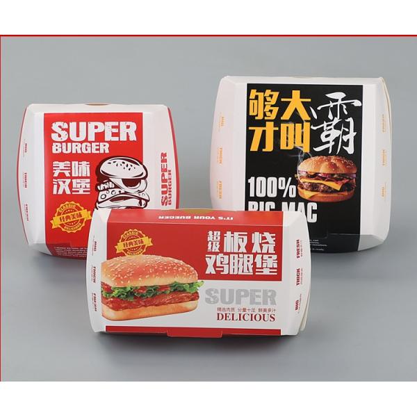 Eco Friendly Burger Box Recycled Materials