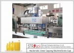 Intelligent Electric Screw Bottle Capping Machine PCL Control Capacity 40-100
