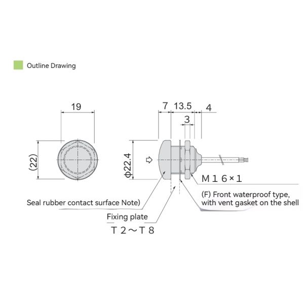 ZTSM16 Sensor Contactless Contact Measurement SUS303 Limit Switch Sensor for CNC Machine Tools