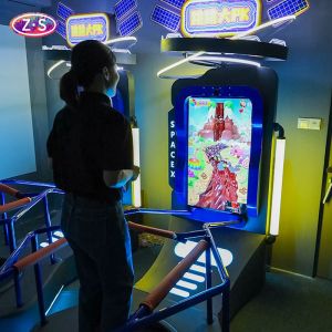 43" PK Mode Trampoline Interactive Game System For Shopping Malls
