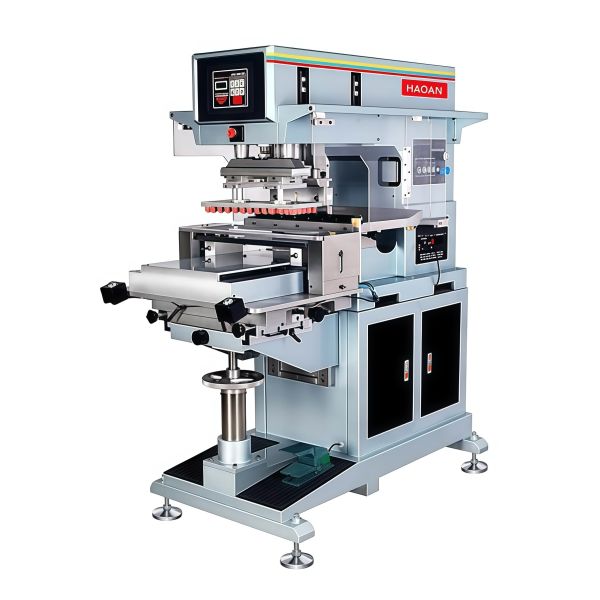 Single Color Semi Automatic Pad Printing Machine For Keyboard Printing