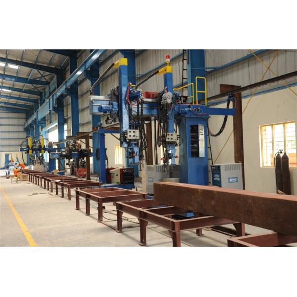 Box Beam Saw Column Boom Welding Machine 300-1200mm Gantry / Cantilever Type