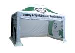 Commercial Small Portable Outdoor Tent 6X8 CMYK Heat Transfer Printing