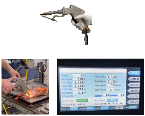 2000W Portable Laser Welding Machine Handheld Operation Achieve Beautiful Welds