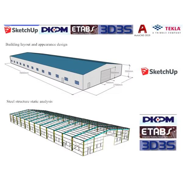 Steel Structure Warehouse Designed to Support Automated Storage and Retrieval Systems for Improved Inventory Management