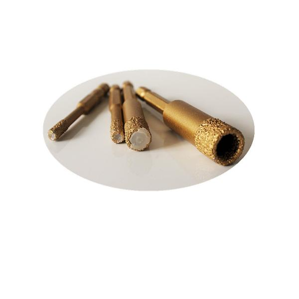 10x65x10mm Diamond Core Drill Bit Dry For Ceramic Granite Tile Porcelain Marble