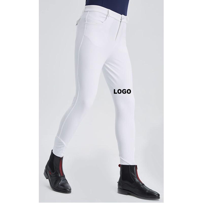 Men's Four Seasons Professional Competition Equestrian Breeches OEM Custom Riding Pants