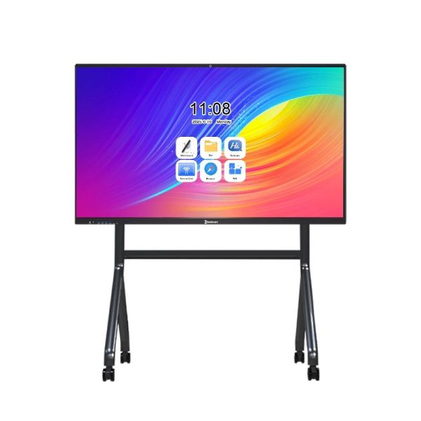 AI Interactive Whiteboard with EDLA Certification 4K UHD Display and Multi Touch Collaboration