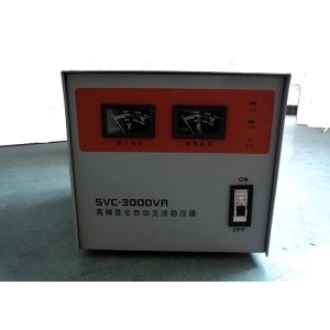 Buy cheap Small 3KVA SVC 110V / 220V IP20 Single Phase Voltage Stabilizer Light Weigh from wholesalers