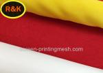 Yellow White Mesh Screen Material Monofilament Mesh Fabric 115cm Width
