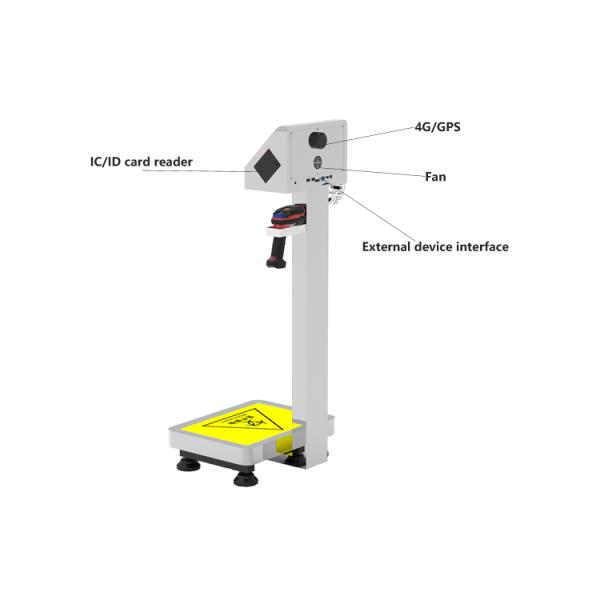 Industral Scale 10.1" LCD Touch Screen Platform Scale with QR Code Traceability KG Capacity ODM Customization Support